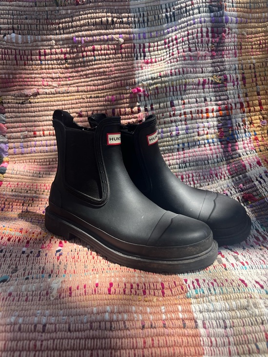 Hunter Shoes - Black hunter ankle boots
